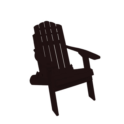 Berinda Foldable Outdoor Adirondack Chair