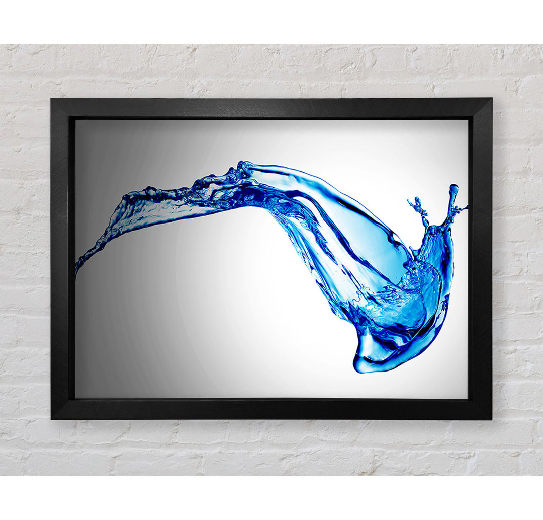 Blue Splash Motion - Druck