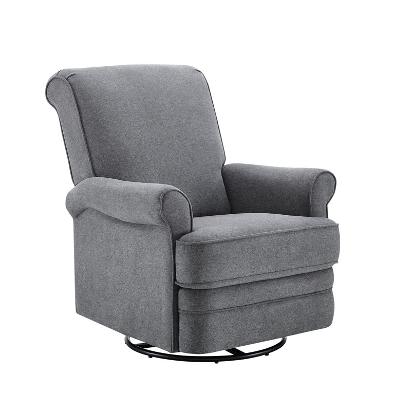 Fauteuil coulissant pivotant Gwendoline, Gris