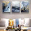 3 Piece Wrapped Canvas Print-1183641275