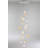 19 - Light Clear/White Cluster Pendant-28040322