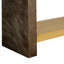 Console, table d'appoint étroite avec tablette inférieure pour le salon, vestibule