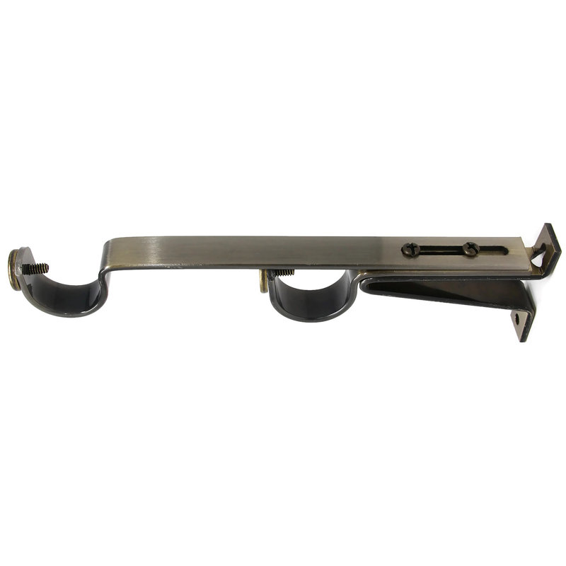 Support de fixation 2 "Philips, Laiton antique