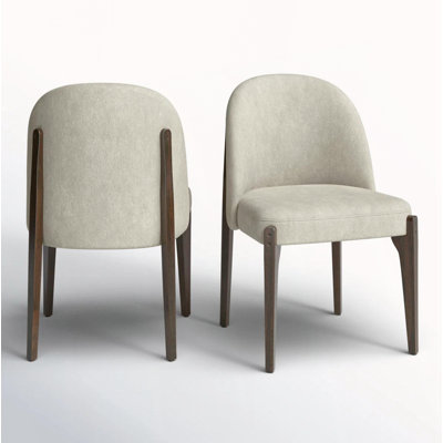 Wooden Dining Chairs Set of 2