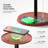 GEEK 49.2'' Modern 3-in-1 Charging & Storage Floor Lamp with Magnetic Wireless Charging Red-1063889610