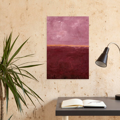 Edge Rose Minimalist Abstract Art