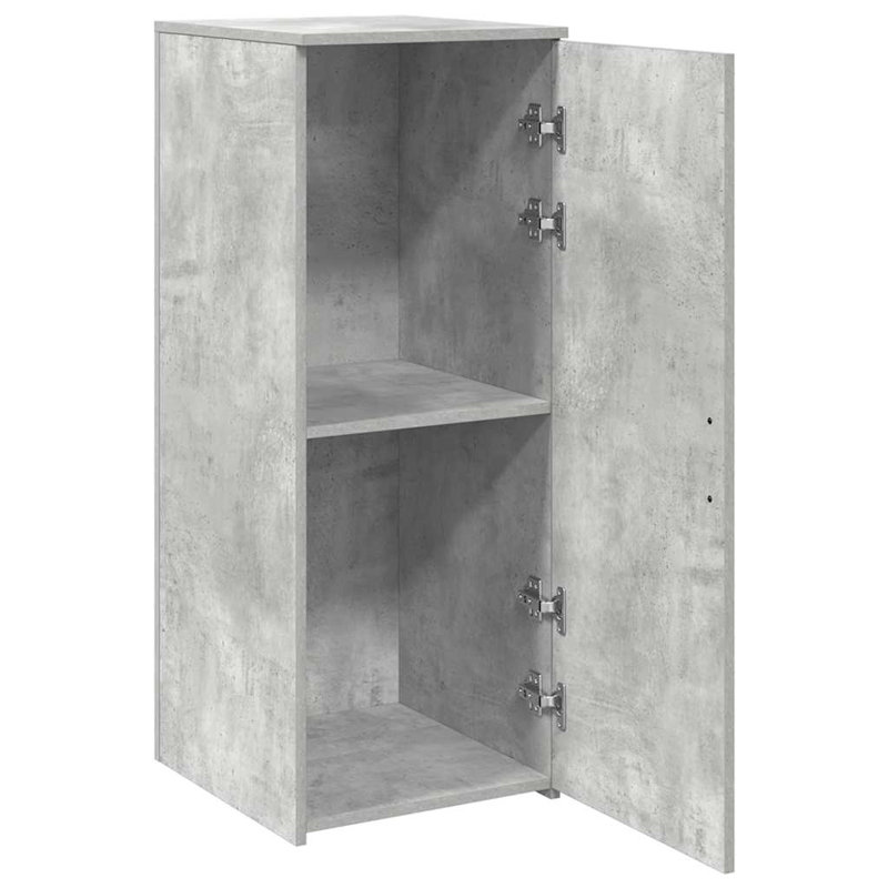 Storage Cabinet, Concrete Grey