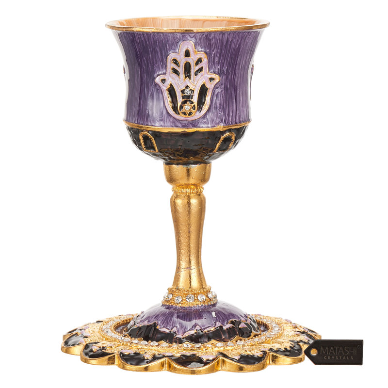 Tasse en émail Kiddush 2,75 onces Coupe
