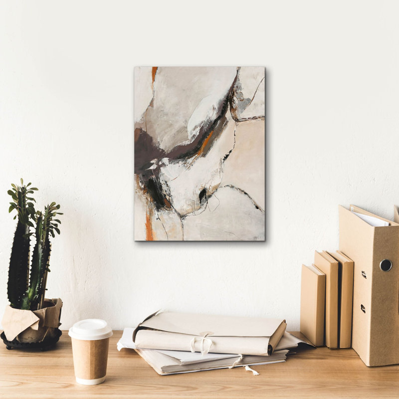  «White Way» par Design Fabrikken, art mural sur toile, H 16 po x l 12 po