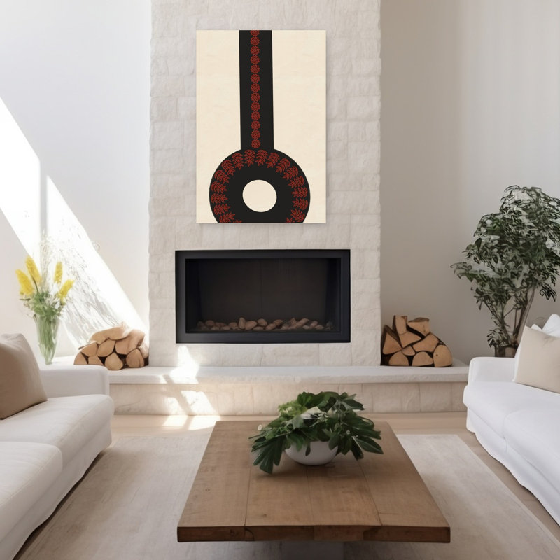 Art contemporain contemporain, H 48 po x l 32 po