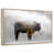 Floating Frame Natural Wood