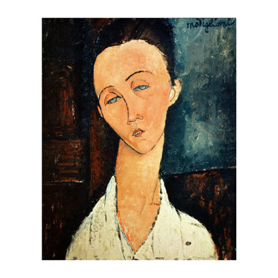 Portrait of Lunia Czechowska by Amedeo Modigliani - Giclee Print