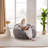2 in 1 Convertible Bean Bag Chair with Removable Cover-137955662-147654974