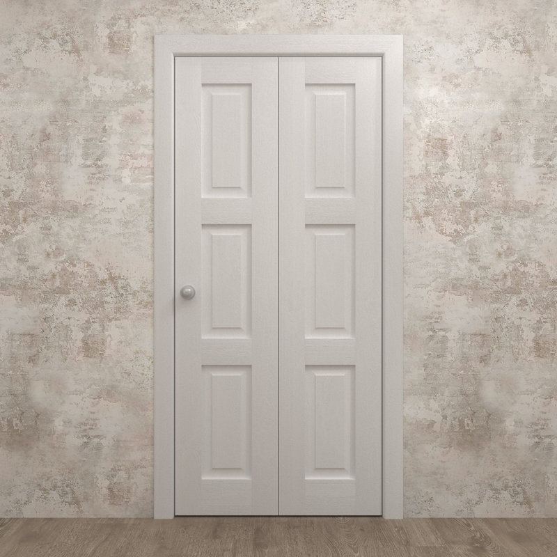Portes coulissantes pliantes pour garde-robe | Ego 5010 | Ensemble de quincaillerie pour moulures robustes | Portes de garde-robe de chambre en bois massif