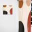 Varya - Rideau minimaliste - Rideau abstrait obscurcissant en velours - 1 panneau-347396411