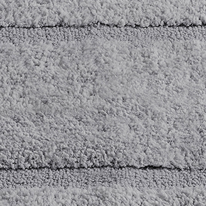 Gray Heathered Hotel Microfiber Bath Rug Runner, 20" x 60"