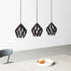 Birchard 3 Light Metal Dimmable Pendant