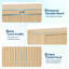 2 - Door Rectangle Accent Cabinet