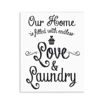 "Endless Love & Laundry", art mural par lettré et doublé