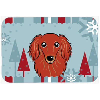 Planche à découper en verre Tatig Longhair Dachshund