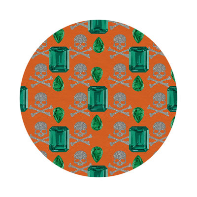 Napperon Gem Emeralds