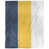 Bleu minuit / jaune / blanc