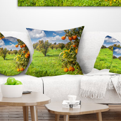 Coussin de jardin imprimé