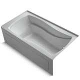 Mariposa Alcove 66" x 36" Soaking Bathtub