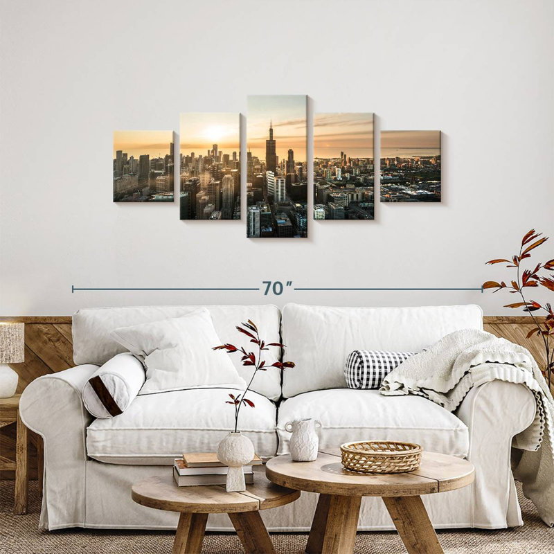 Senne Chicago City, H 24 po x l 55 po