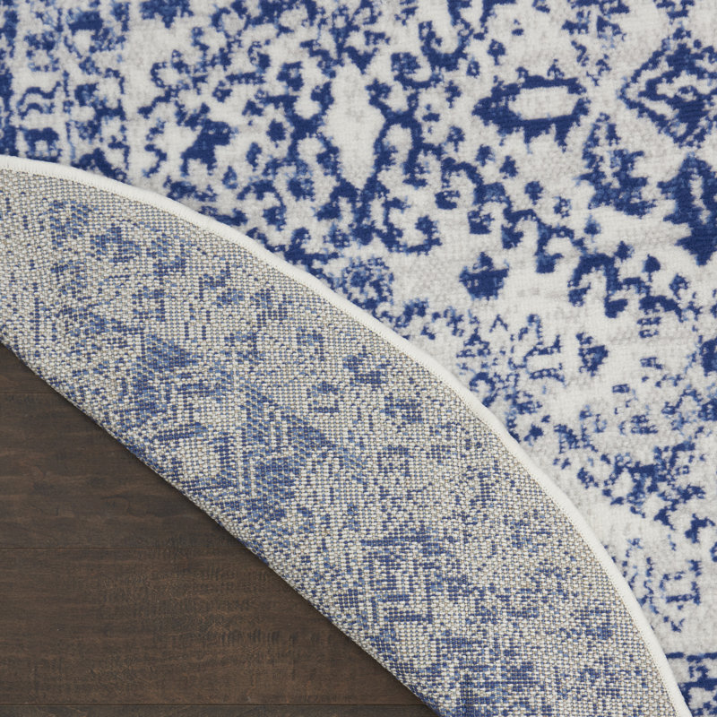 Oriental Indoor Rug, Round 8'