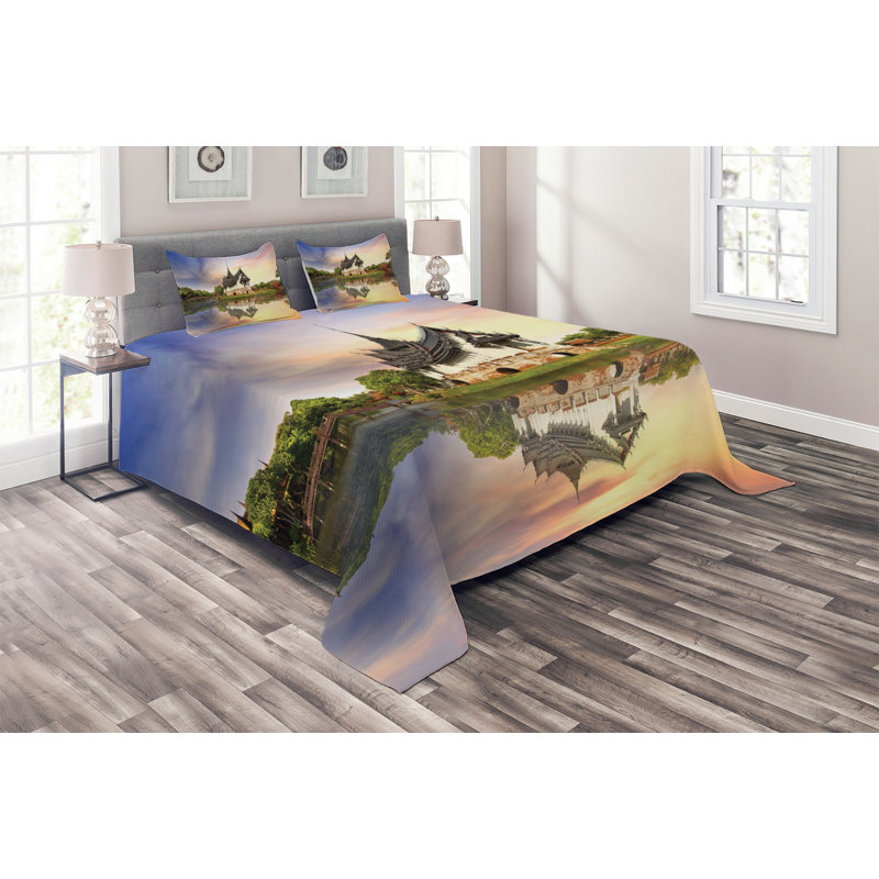 Eclectic Polyester Coverlet