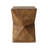Durable Outdoor Wicker Patio Side Table with Weather-Resistant Design for Versatile Use and Stylish Decor