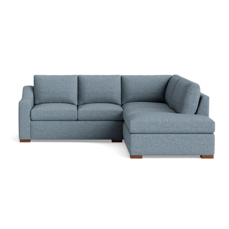 Lucca Sectional, Right Hand Facing, Performance Weave - Spa