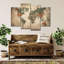 Éducative carte du monde IV, ensemble de 4 reproductions sur toile par Tess P-463898994