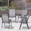Ensemble de chaises de salle à manger Arlmont & Co. pour la détente sur le patio, le balcon ou le jardin