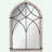 Large Farmhouse Arch Wall Mirror
