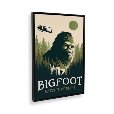Bigfoot Mountain by Omar Escalante Art Print