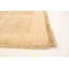 Tapis décoratif de laine brun clair en laine de conception unique 6 pi 6 po x 10 pi 2 po noué à la main New Age