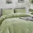 Solid Color Comforter Light Color 3 PCs Bedding Set Pure Color Bed Comforter Set-115665721-115665717