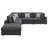 Artzt 6-piece Upholstered Modular Sectional Sofa Charcoal-1462026250-1402468648