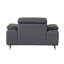 Fauteuil en cuir italien Global United-1207178711