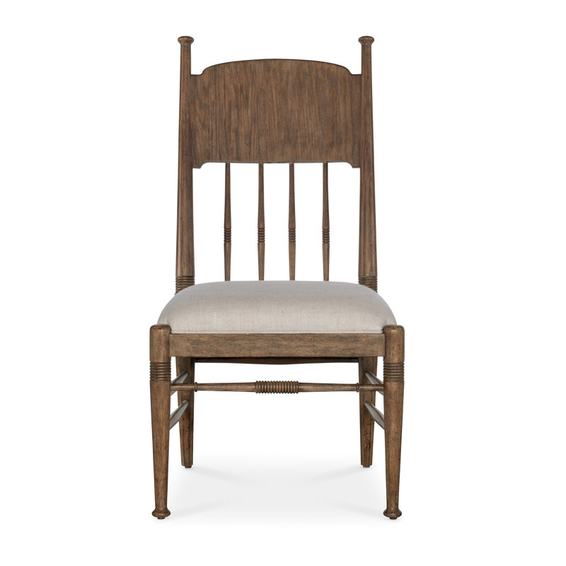 Americana Upholstered Side Chair, Miel