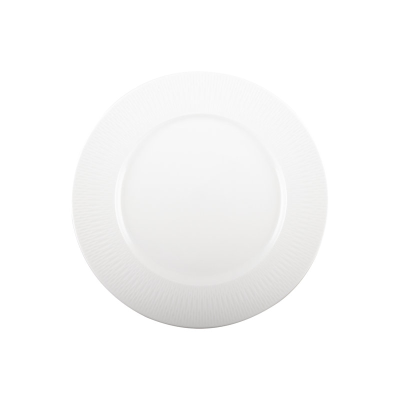 Princess Dinner Plate, White