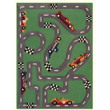 Doursounian Race Track Kids Rug