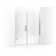 Composed 58-In–58-3/4-In W X 71-1/2-In H Frameless Pivot Shower Door With 3/8-In Crystal Clear Glass And Back-To-Back Vertical Door Pulls