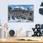 Art mural en verre Latitude Run «Snow On The Evergreen» par Rick Berk-279694336