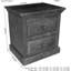 Oxford Solid Wood 52cm W 2 - Drawer Chest of Drawers