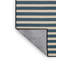 Tapis gris à rayures horizontales lavable à la machine-767304011