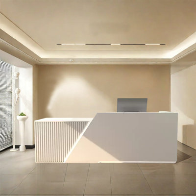 No Assembly Nayaab with Lockable Drawer, Storage Cabinet, Silent Keyboard Tray, for Home/Office Use