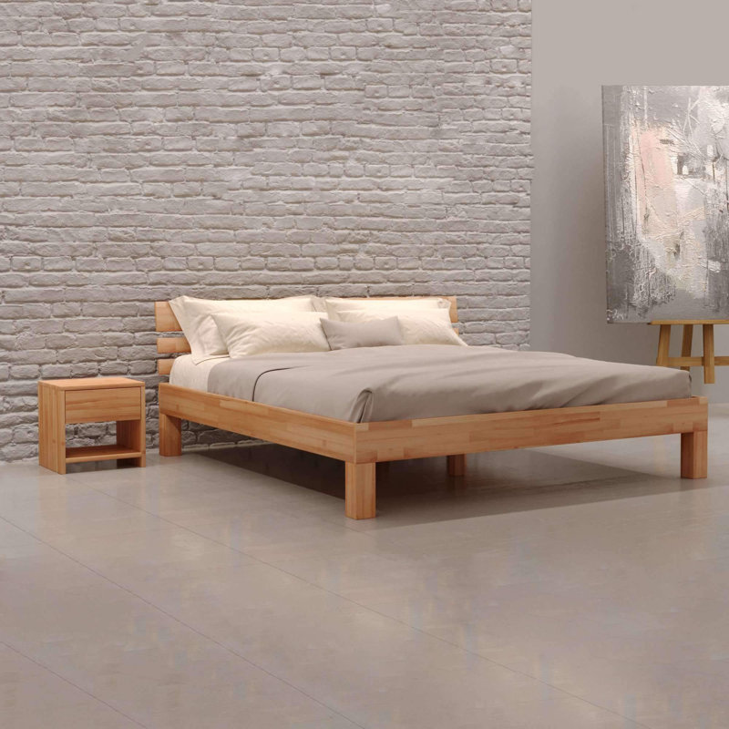 Tillia Solid Wood Bedside Table
